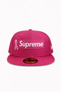 Supreme New Era Breast Cancer Awareness Box Logo 'Pink'