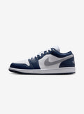 Air Jordan 1 Low Midnight Navy Wolf Grey