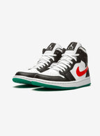 Air Jordan 1 Mid Alternate Swooshes Red Yellow