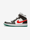 Air Jordan 1 Mid Alternate Swooshes Red Yellow