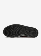 Air Jordan 1 Mid Black Chile Red White