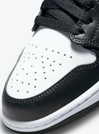 Air Jordan 1 Mid White Pollen Black