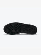 Air Jordan 1 Mid White Pollen Black