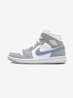 Air Jordan 1 Mid Wolf Grey Aluminum
