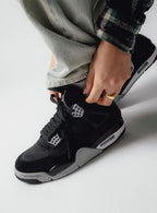 Air Jordan 4 Retro SE Black Canvas