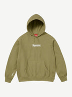 Supreme Box Logo Hooded Sweatshirt Light Olive (FW25)