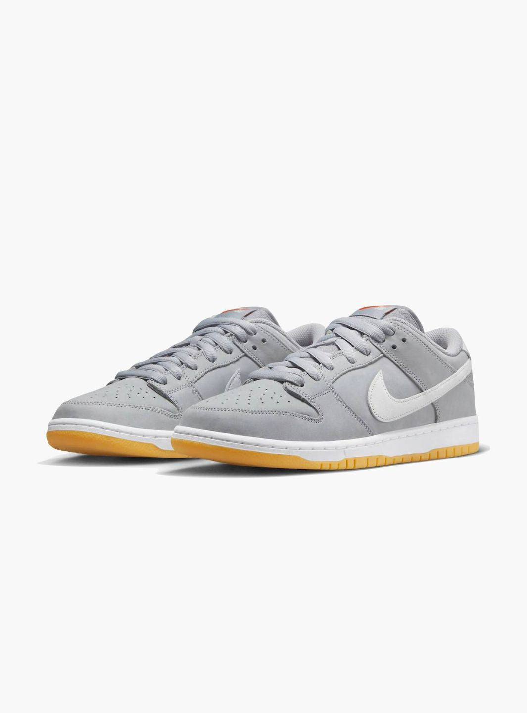Nike SB Dunk Low Pro ISO Orange Label Wolf Gray Gum