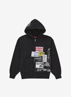 Supreme 176 Zip Up Hooded Sweatshirt Black