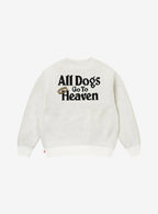 Supreme All Dogs Go To Heaven Sweater White