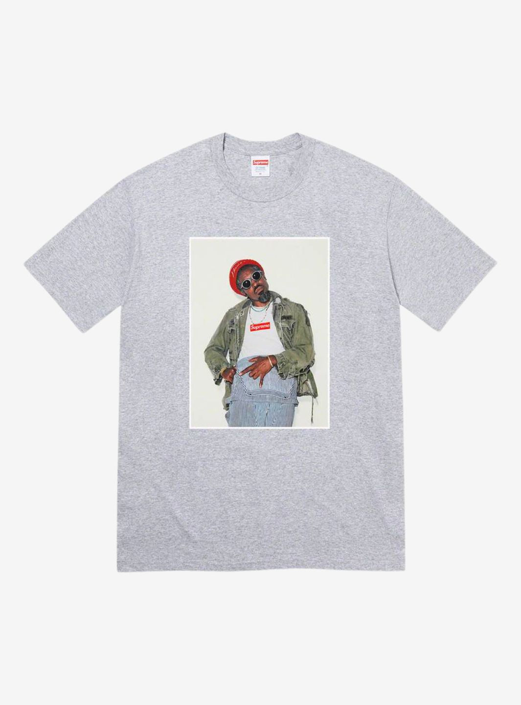 Supreme André 3000 T-Shirt Heather Grey