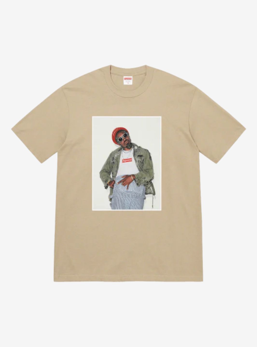 Supreme André 3000 T-Shirt Stone