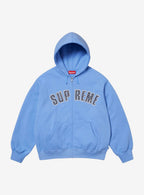 Supreme b.b. Simon Zip Up Hooded Sweatshirt Blue