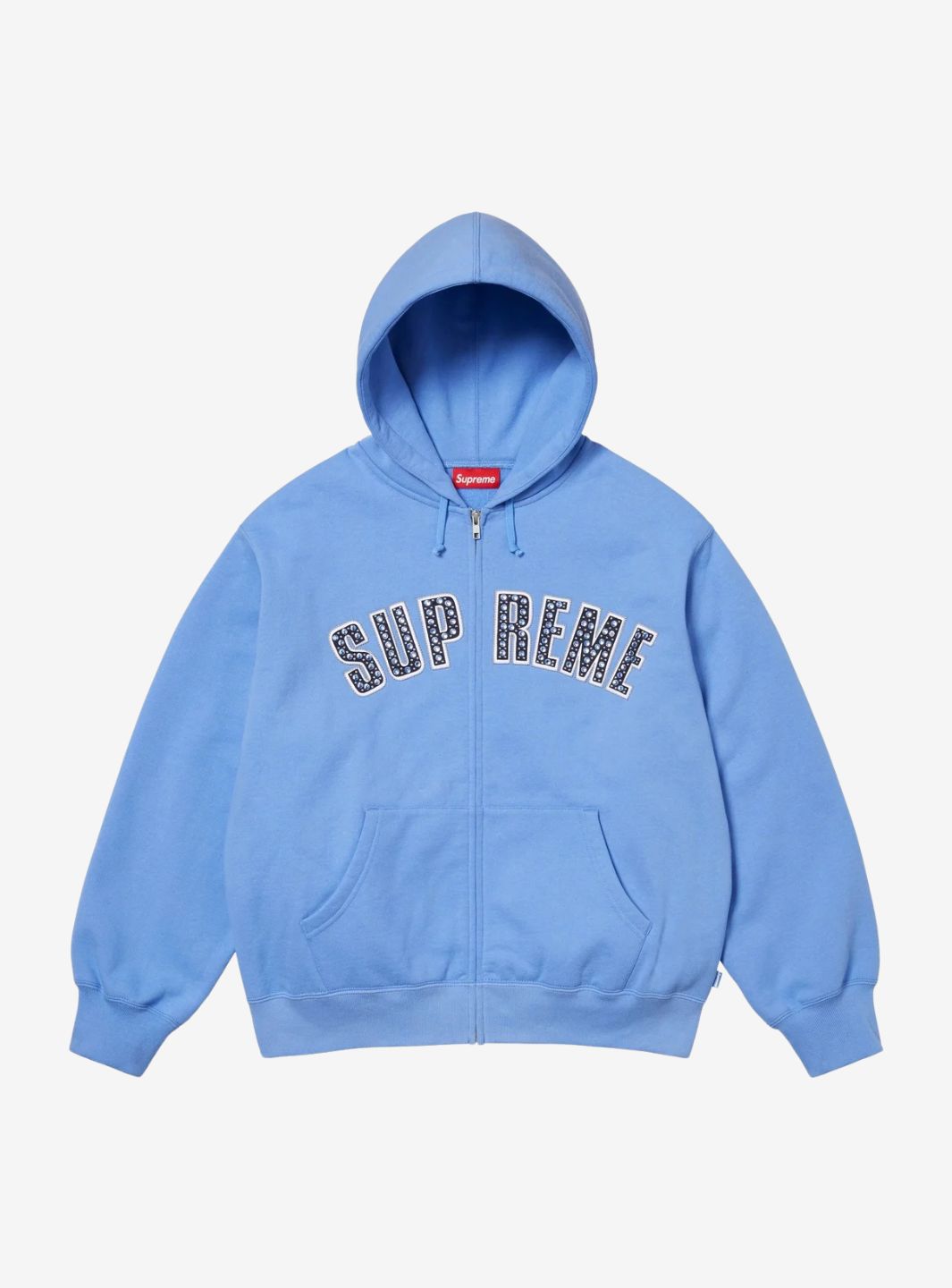 Supreme b.b. Simon Zip Up Hooded Sweatshirt Blue