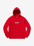 Supreme Bandana Box Logo Hooded Sweatshirt Red