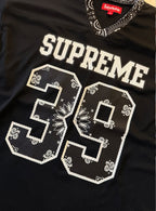 Supreme Bandana Football Jersey Black