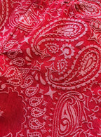 Supreme Bandana Jacquard Baggy Jeans Red