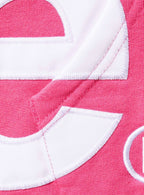 Supreme Big Logo Zip Up Hooded Sweatshirt Magenta