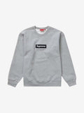 Supreme Box Logo Crewneck Heather Gray (FW22)