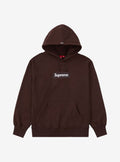 Supreme Box Logo Hooded Sweatshirt Dark Brown (FW21)