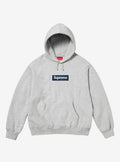 Supreme Box Logo Hooded Sweatshirt Heather Grey (FW25)
