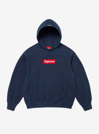 Supreme Box Logo Hooded Sweatshirt Navy (FW24)