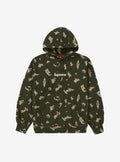 Supreme Box Logo Hooded Sweatshirt Olive Russian Camo (FW21)