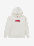 Supreme Box Logo Hooded Sweatshirt White (FW21)