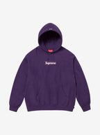 Supreme Box Logo Hooded Sweatshirt Dark Purple (FW23)