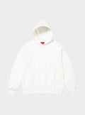 Supreme Box Logo Hooded Sweatshirt White (FW23)