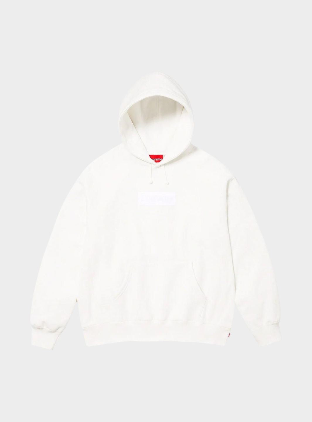 Supreme Box Logo Hooded Sweatshirt White (FW23)