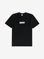 Supreme Burberry Box Logo T-Shirt Black