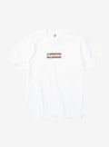 Supreme Burberry Box Logo T-Shirt White