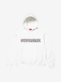 Supreme Collegiate Acronym Hooded Sweatshirt White