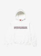 Supreme Collegiate Acronym Hooded Sweatshirt White