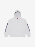 Supreme Collegiate Sleeve Hooded Sweatshirt Ash Grey