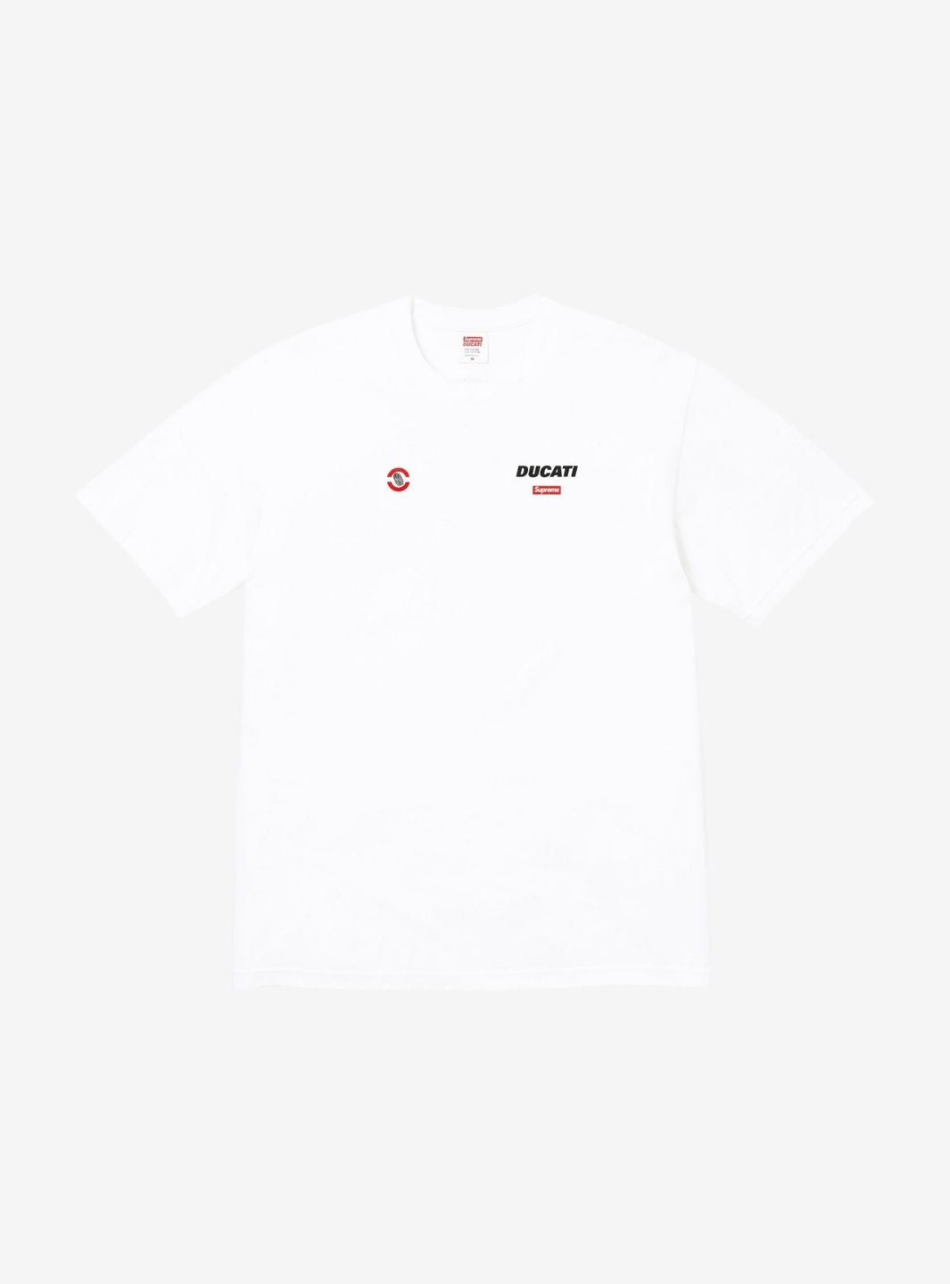 Supreme Ducati Logo T-Shirt White
