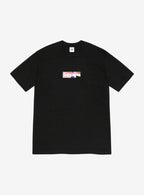 Supreme Emilio Pucci Box Logo T-Shirt Black/Dusty Pink