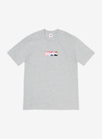 Supreme Emilio Pucci Box Logo T-Shirt Heather Grey/Dusty Pink