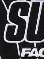 Supreme Fox Racing Zip Up Hooded Sweatshirt Black
