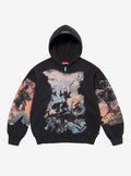 Supreme Frazetta Zip Up Hooded Sweatshirt Black