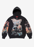 Supreme Frazetta Zip Up Hooded Sweatshirt Black