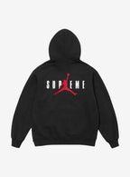 Supreme Jordan Hooded Sweatshirt Black (FW24)