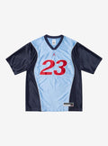 Supreme Jordan Warm Up Jersey Light Blue