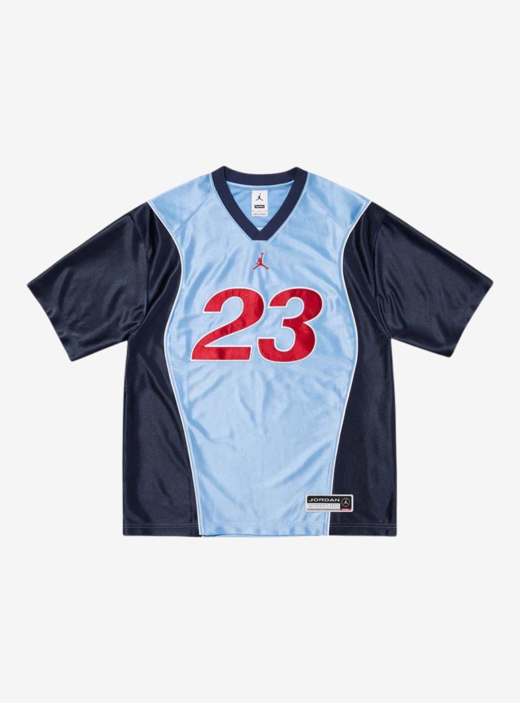Supreme Jordan Warm Up Jersey Light Blue