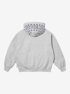 Supreme League Champs Zip Up Hooded Sweatshirt Grey