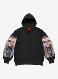 Supreme Michael Jackson Dangerous Zip Up Hooded Sweatshirt Black