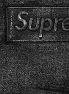 Supreme MM6 Maison Margiela Foil Box Logo Hooded Sweatshirt Black