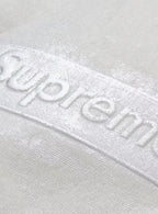 Supreme MM6 Maison Margiela Foil Box Logo Hooded Sweatshirt White