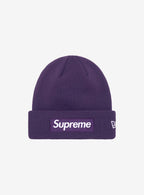 Supreme New Era Box Logo Beanie Dark Purple (FW23)