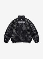 Supreme Satin Piping Pullover Black
